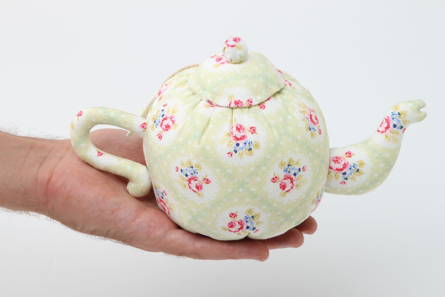 Handmade soft teapot toy home decoration cute toys stuffed toy for kids photo 5