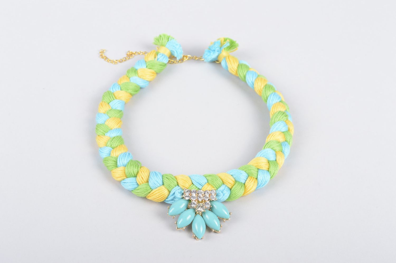 Handmade necklace designer jewelry fashion accessories statement necklace photo 1
