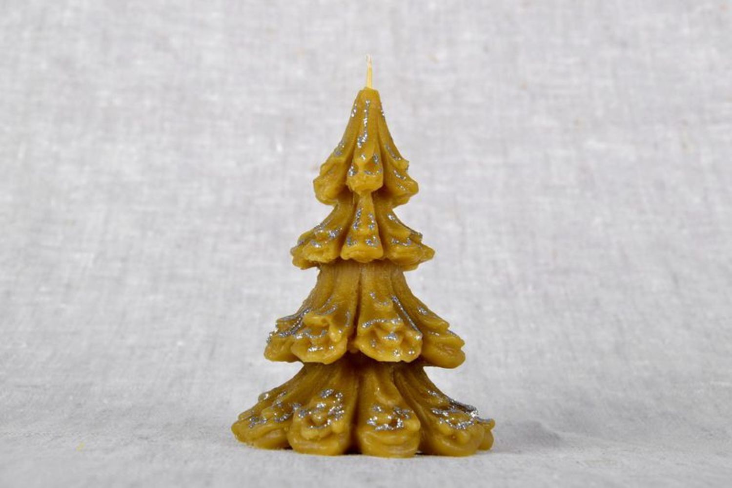 Candela decorativa fatta a mano candela albero di Natale decorativo bello
 foto 2