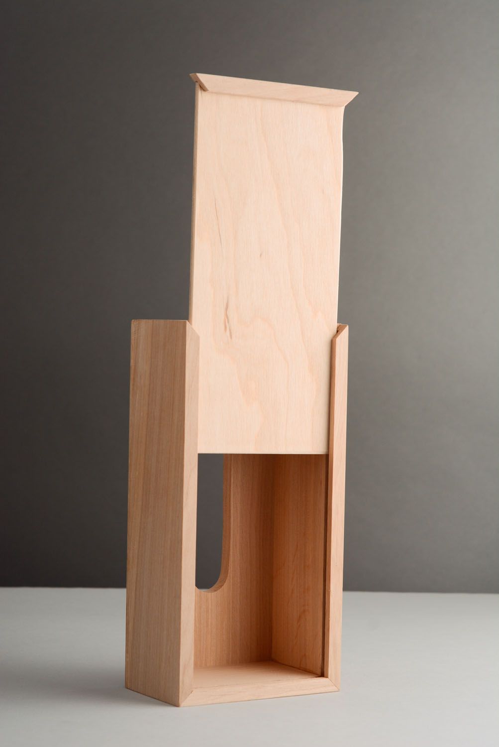 Base de madera con forma de  servilletero para decoupage foto 5