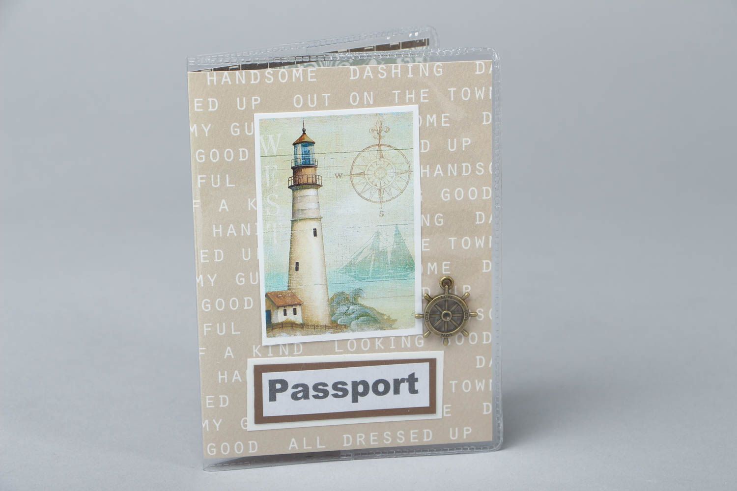 Passport cover Lighthouse photo 1