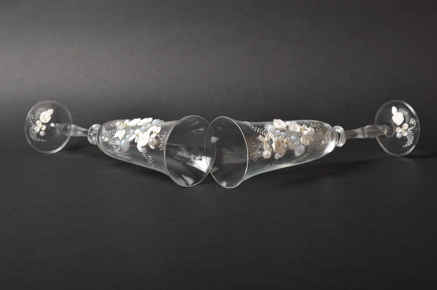 Copa de cristal hecha a mano accesorio de moda decoración de mesa festiva  foto 4
