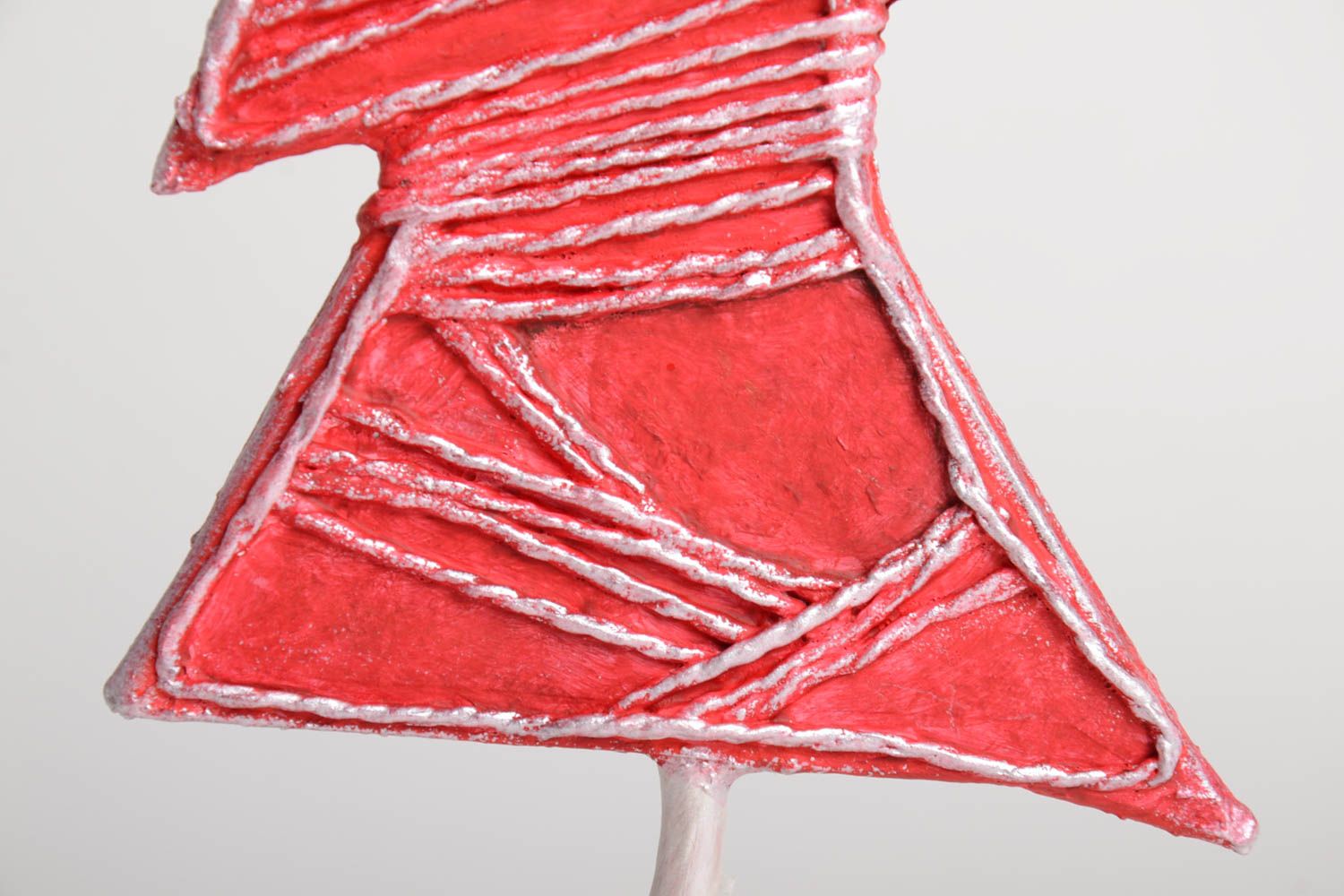 Sapin artificiel fait main Arbre décoratif papier mâché Déco maison Noël photo 5