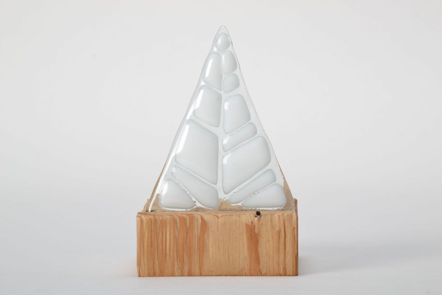 Glass stand for candle Sailboat photo 2