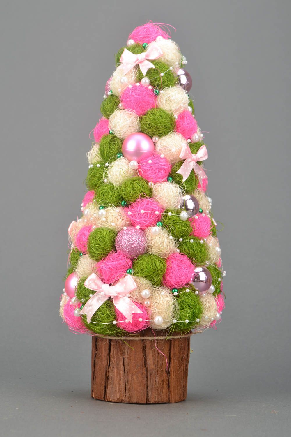 Decorative sisal fir tree photo 1