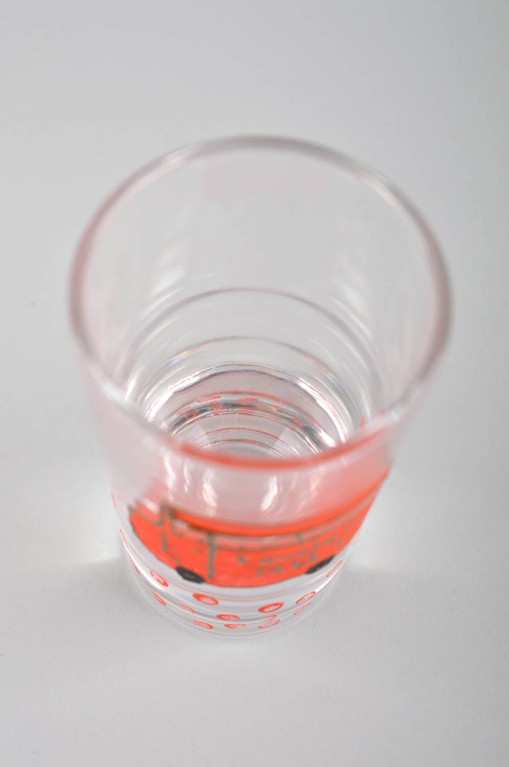 Beautiful handmade glass ware shot glass design types of drinking glasses photo 5