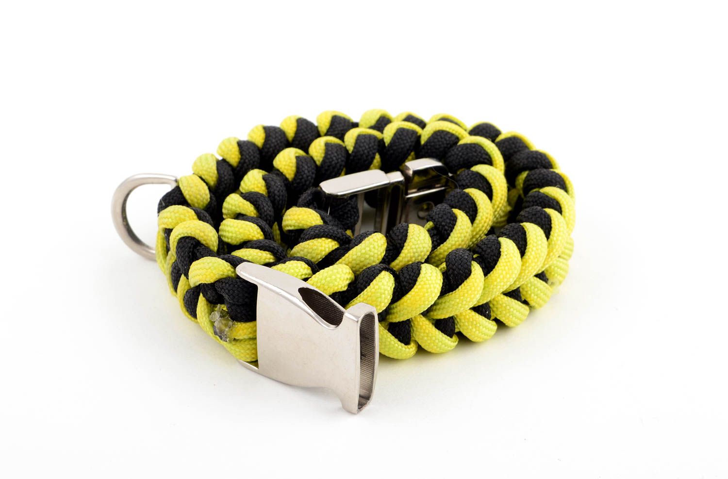 Paracord dog collar handmade pet collars dog accessories pet supplies  photo 5