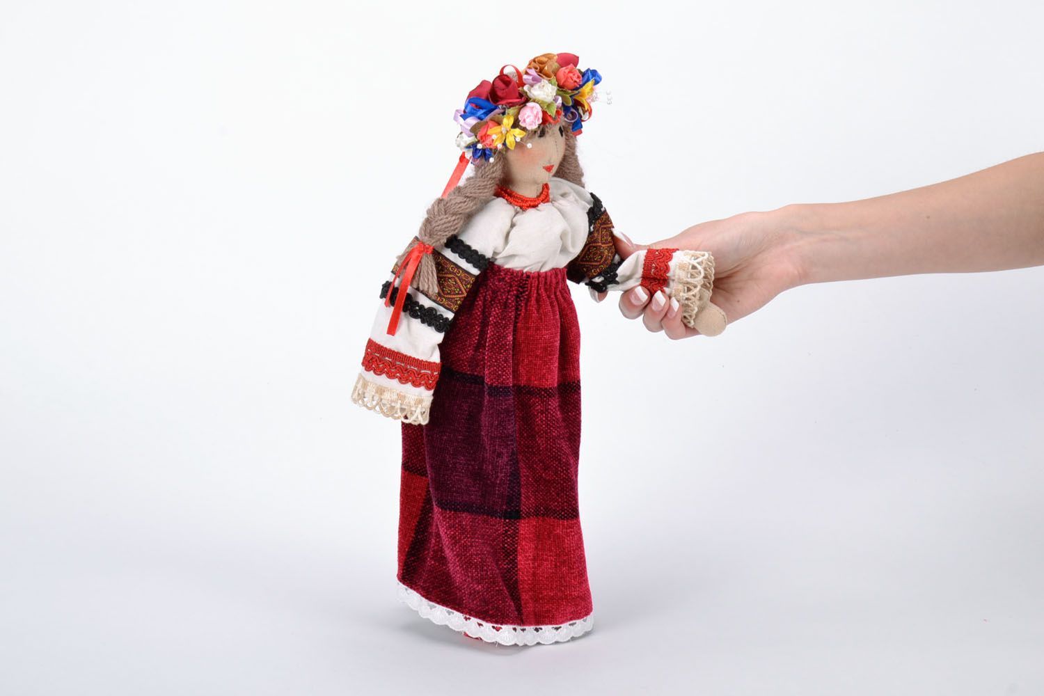 Кукла в украинском костюме фото 2