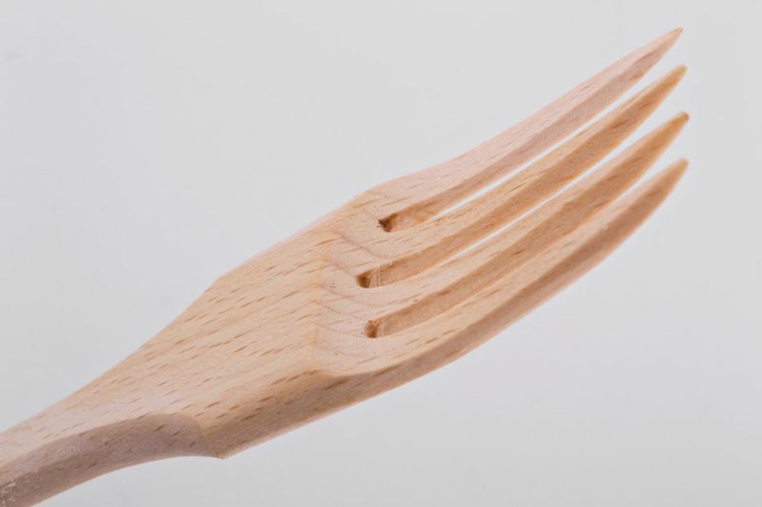 Wooden kitchen fork photo 5