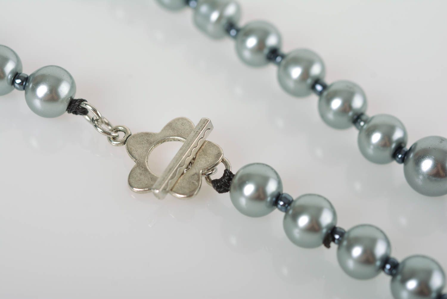 Handmade Perlen Schmuck Collier für Frauen elegant schön Frauen Geschenk foto 4