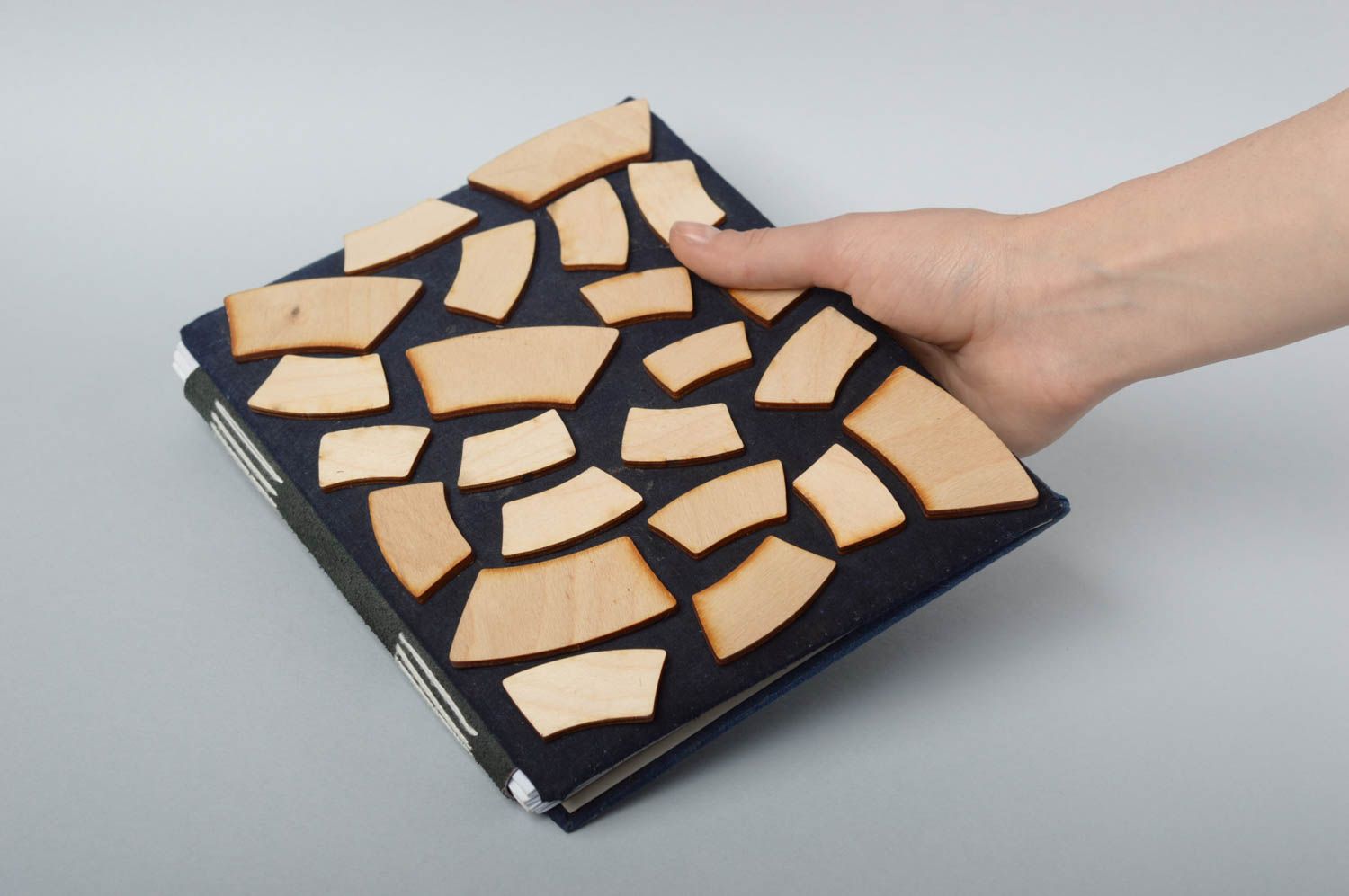 Блокноты ручной работы оригинальный блокнот дизайнерский блокнот с деревом фото 5