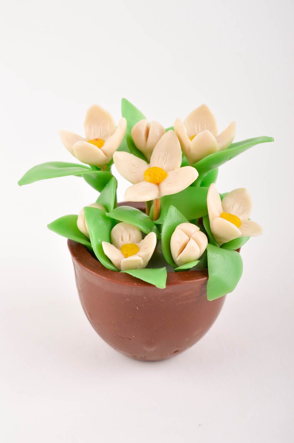 Flores de parafina artesanales decoración de hogar regalo personalizado foto 3