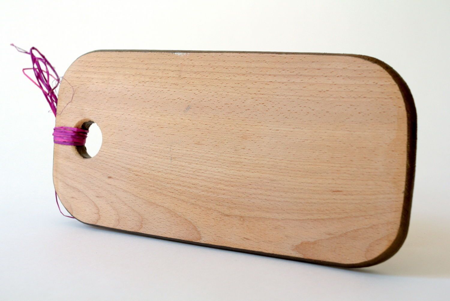 Tagliere di legno fatto a mano utensili da cucina con decoupage con piante foto 4