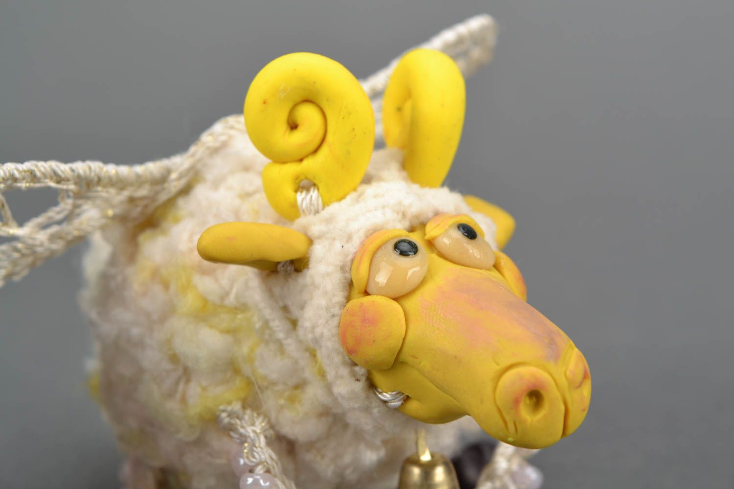 Авторская игрушка Летящая овца фото 4