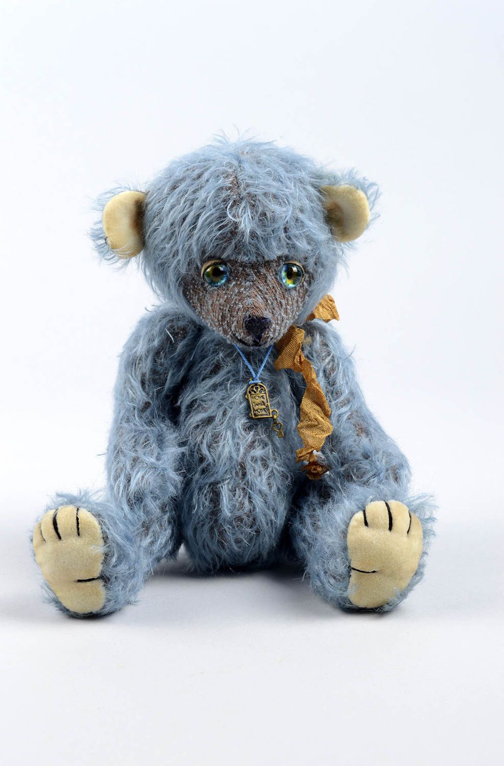 Fluffy toy handmade collectible toy interior toys for children nursery decor photo 1