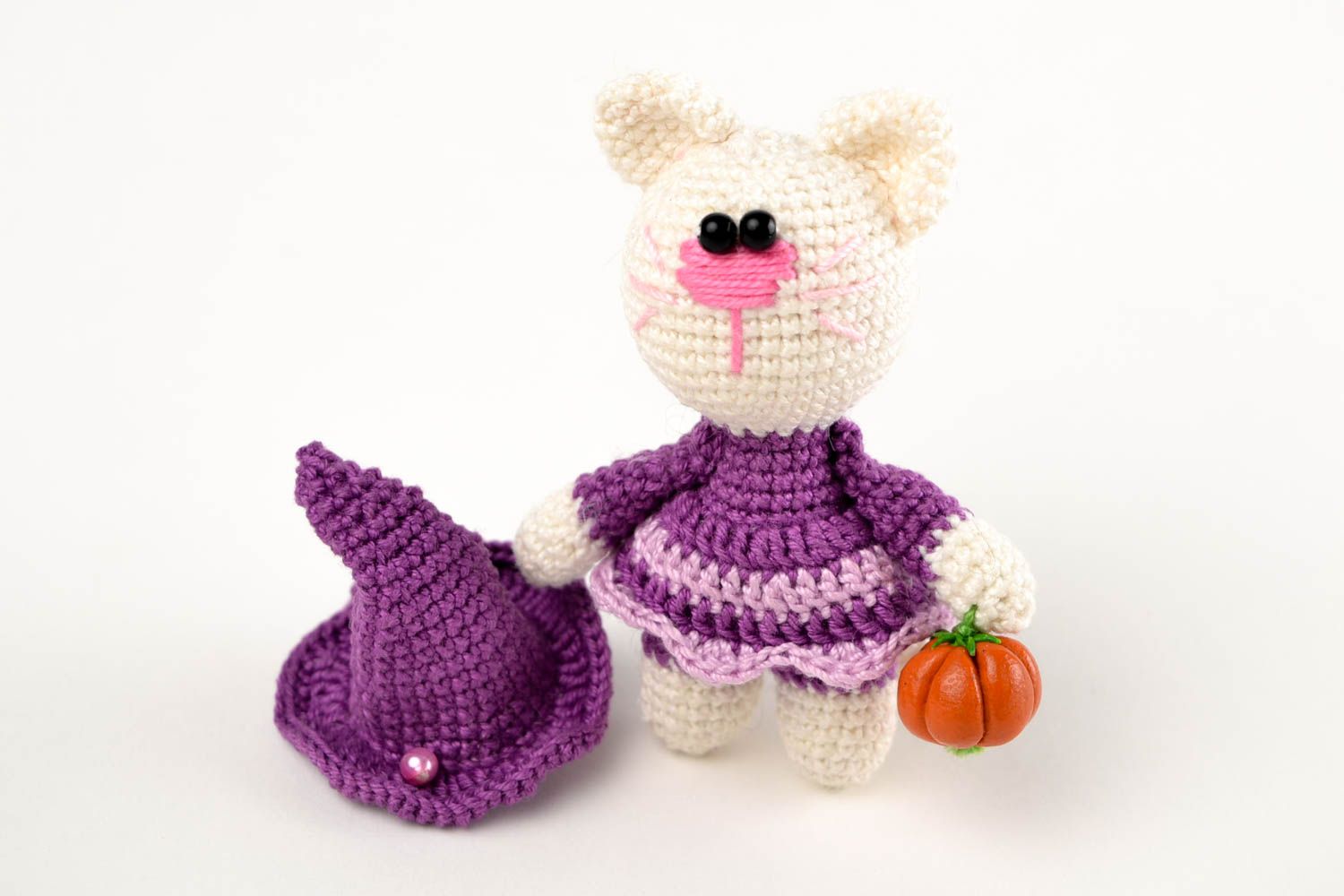 Juguete de peluche artesanal animalito tejido a crochet regalo para niños foto 4