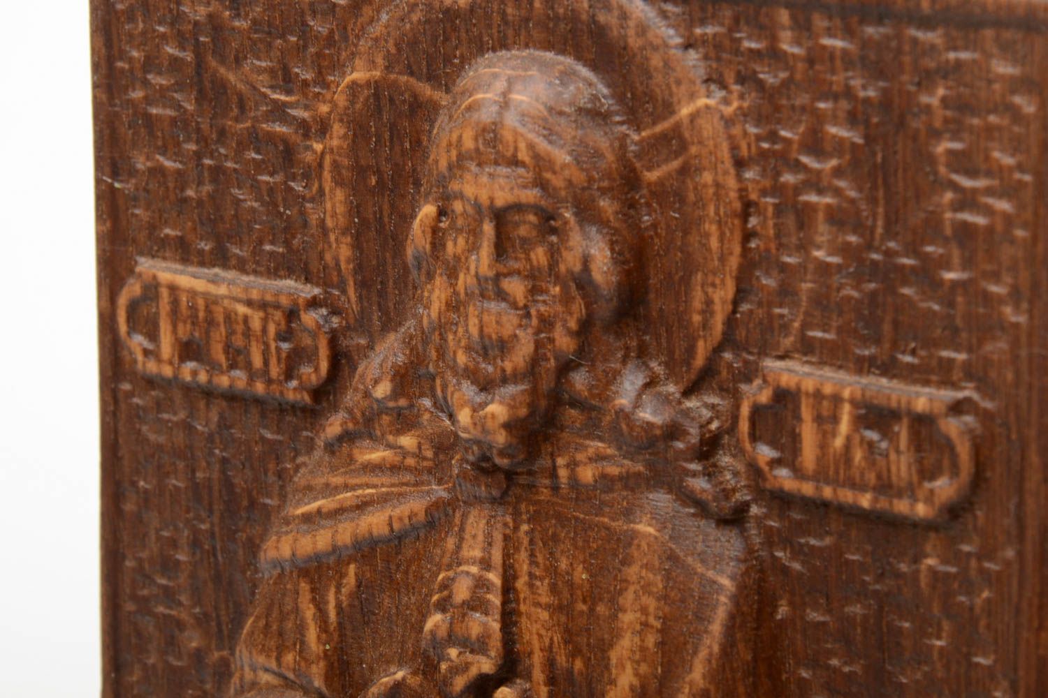 Икона ручной работы икона на дереве красивая резная икона Святого Пророка Ильи фото 4