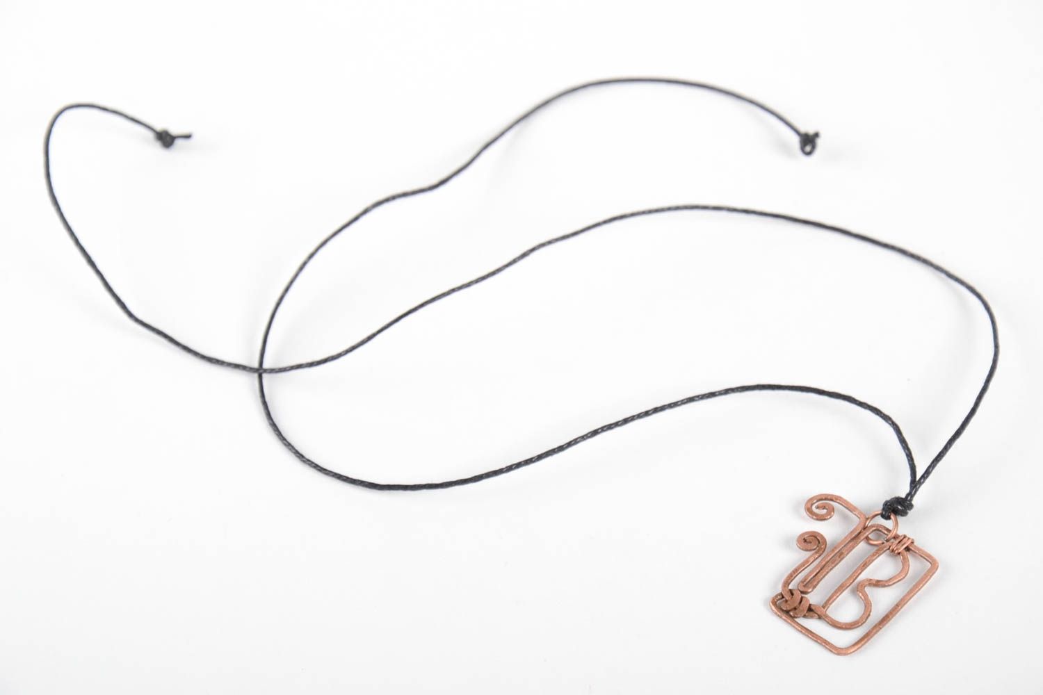 Designer copper pendant handmade pendant wire wrap jewelry stylish accessories photo 4