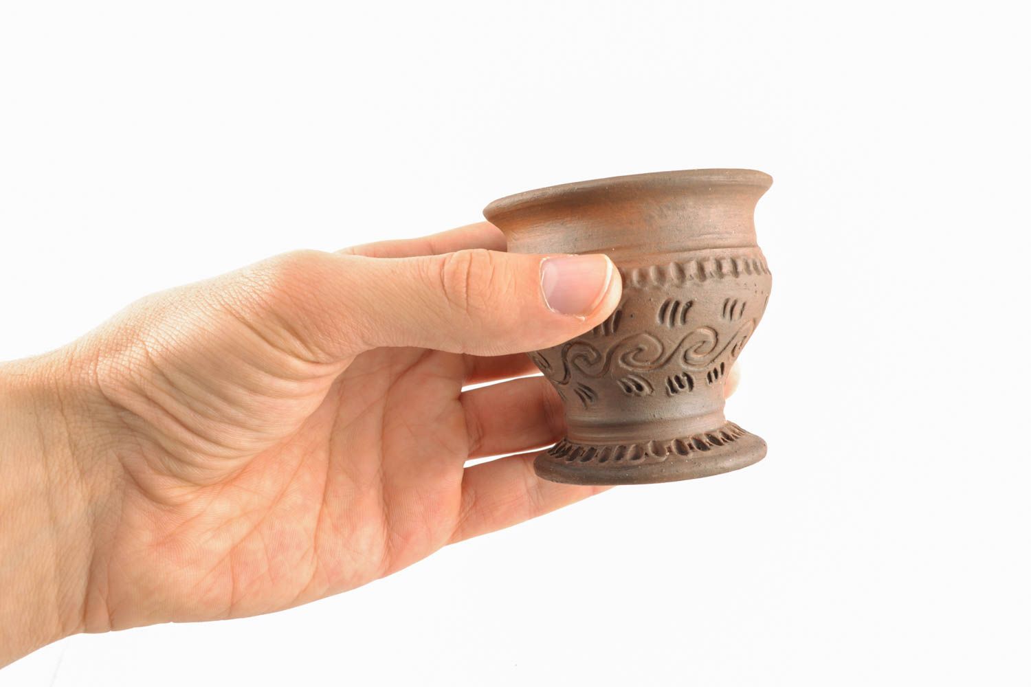 Vaso de cerámica artesanal foto 4