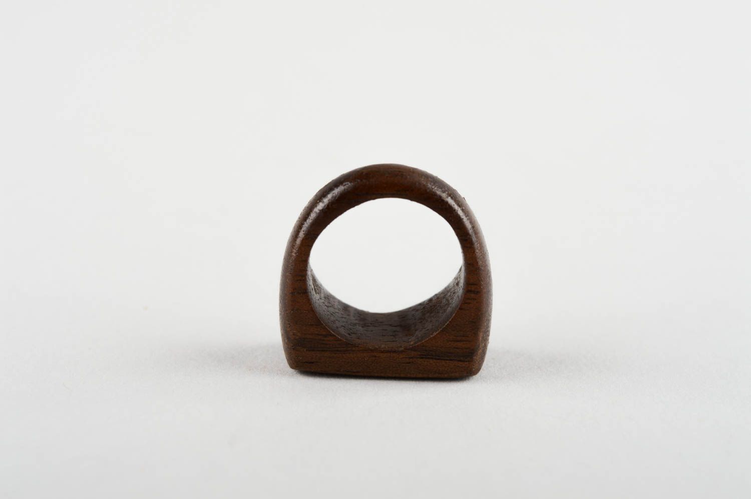 Кольцо ручной работы кольцо для девушек очень необычное изделие из дерева фото 5