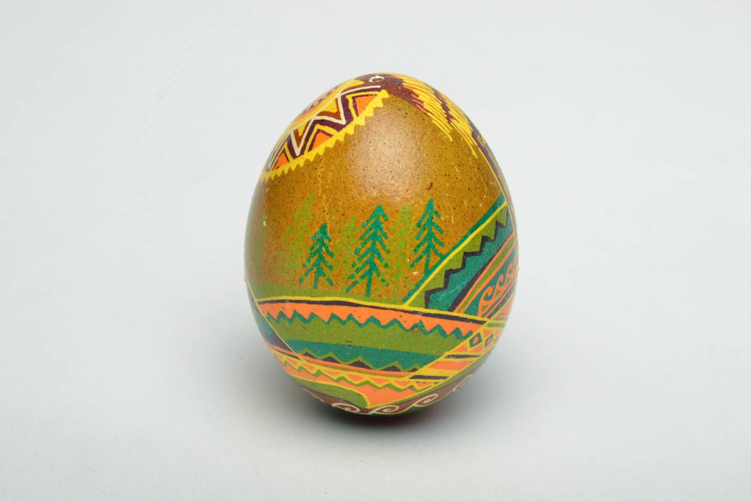 Расписное пасхальное яйцо авторское  фото 3