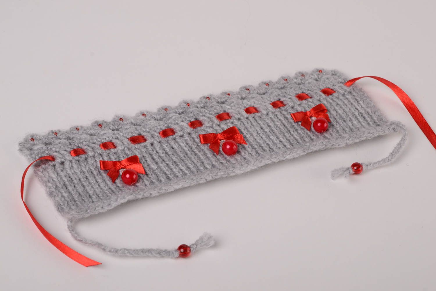 Couvre-tasse tricot fait main Pull pour mug design de créateur crochet photo 3