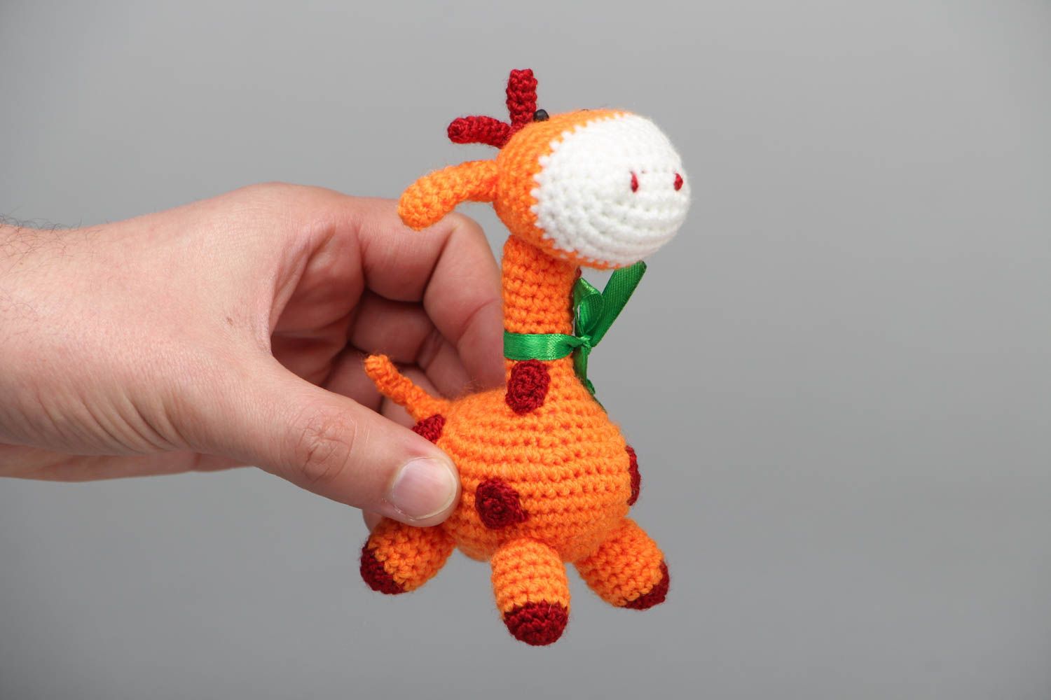 Soft crochet toy Giraffe photo 4