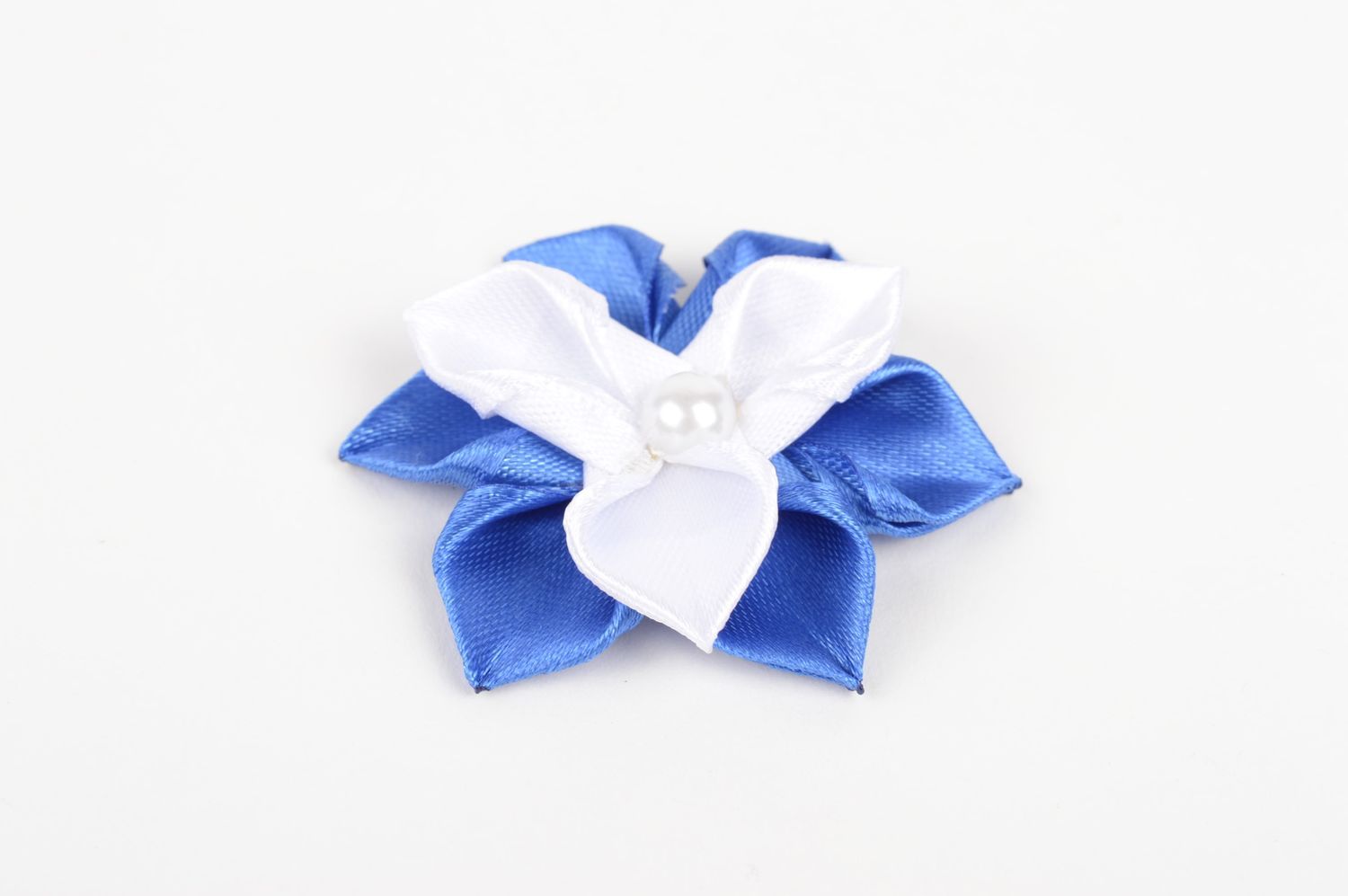 Children scrunchy satin ribbon hand crafted accessory for girls gift idea photo 3