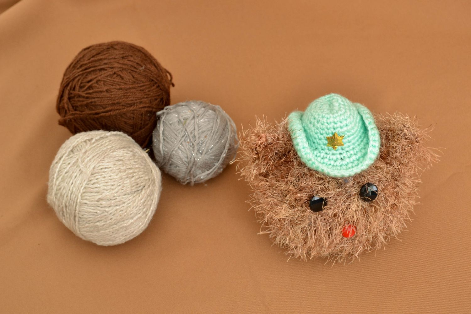 Handmade crochet toy Sheriff  photo 5