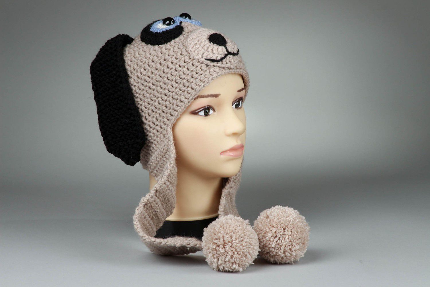 Knitted hat Doggie photo 3