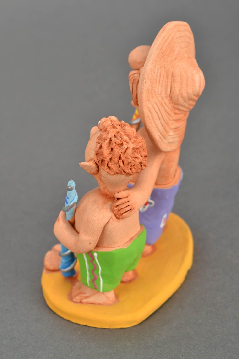 Handmade Figurine aus Ton foto 5