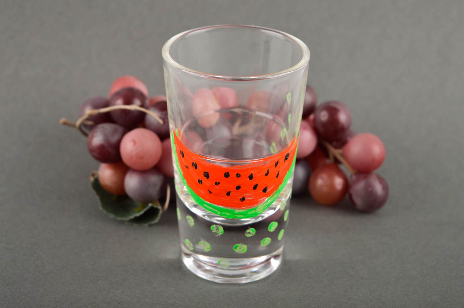 Stylish handmade shot glass designer glass ware tableware ideas small gifts photo 1