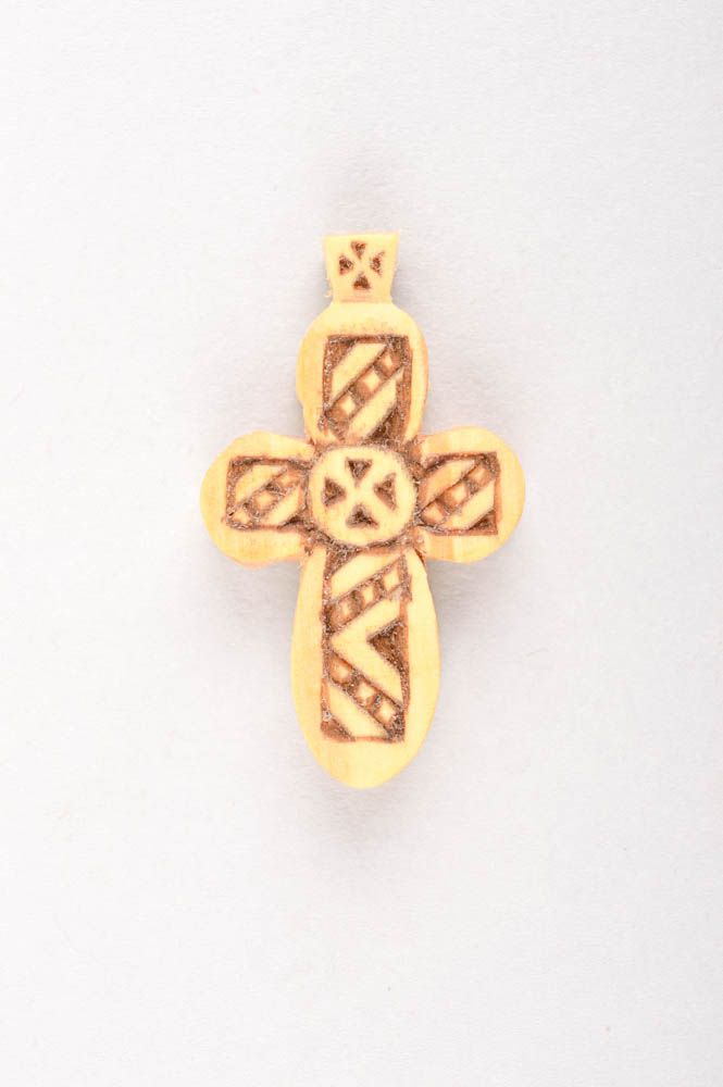 Крест нательный ручной работы оригинальный крестик православный крест  фото 2