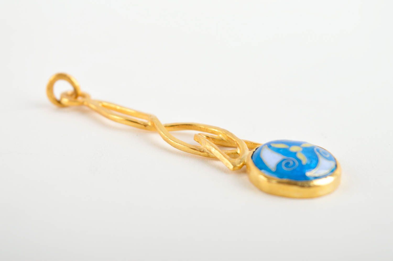 Handmade jewelry pendant necklace metal necklace designer accessories  photo 4
