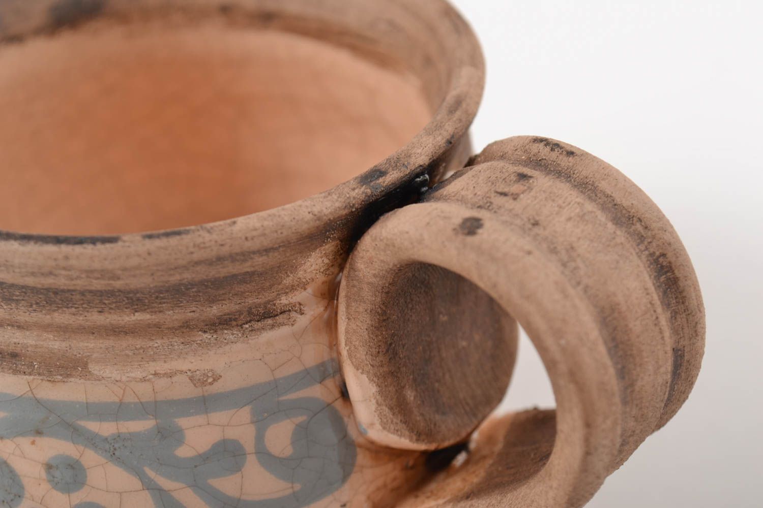 Керамическая чашка ручной работы керамическая кружка подарочная посуда фото 4