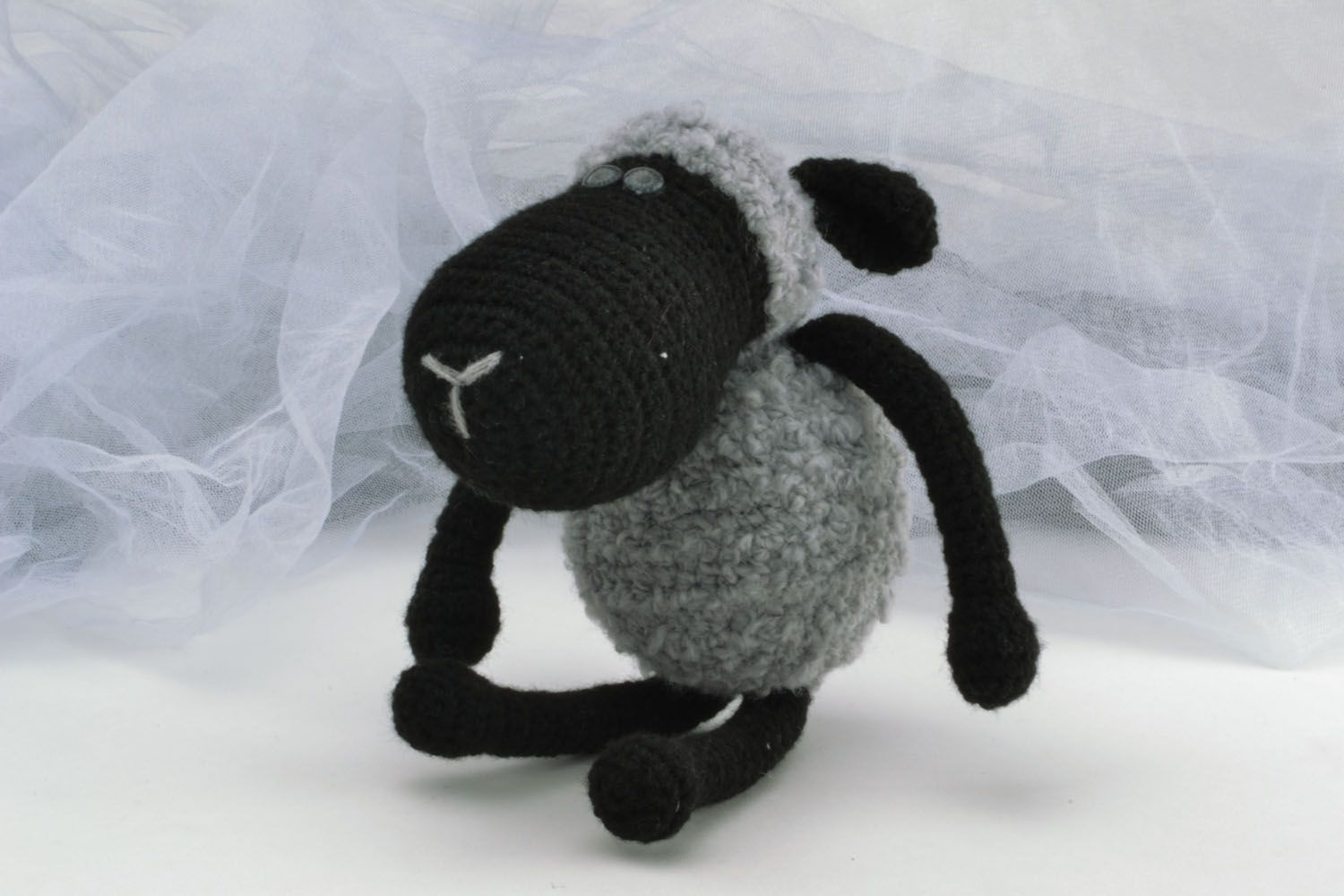 Crocheted toy Lamb photo 1