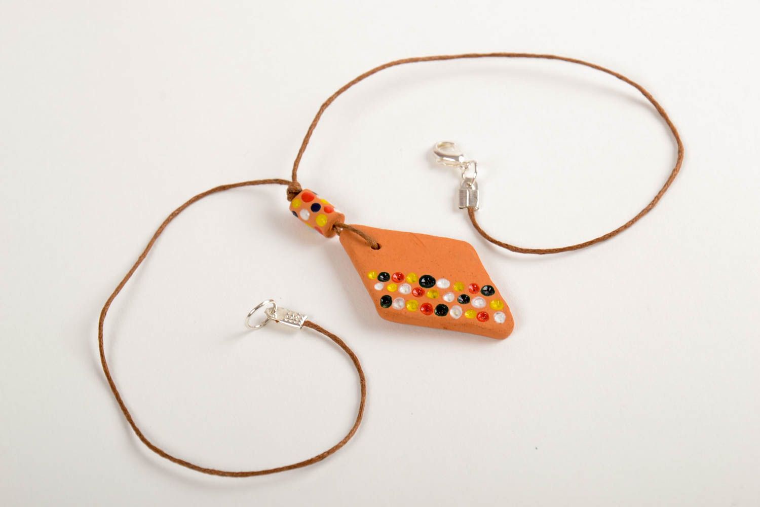Handmade Metal Designer Jewelry Unusual Feminine Pendant Cute Accessory