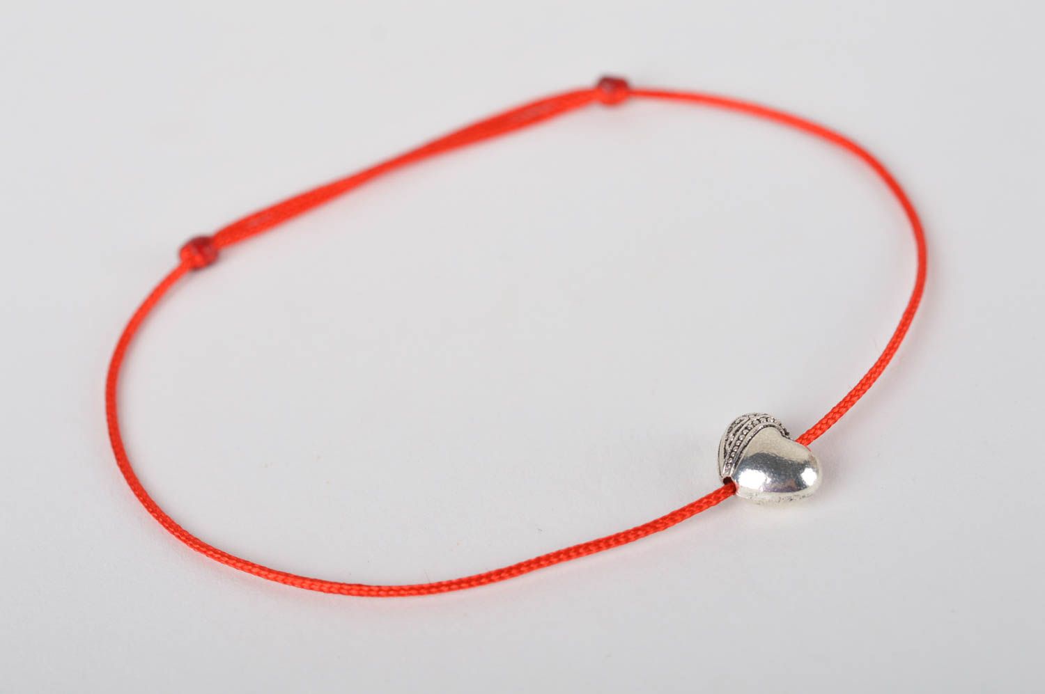 Pulsera de cordón accesorio de moda artesanal pulsera para mujer Corazón  foto 2