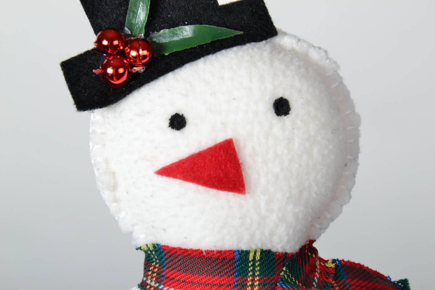 Brinquedo macio para interior em forma do boneco de neve foto 4
