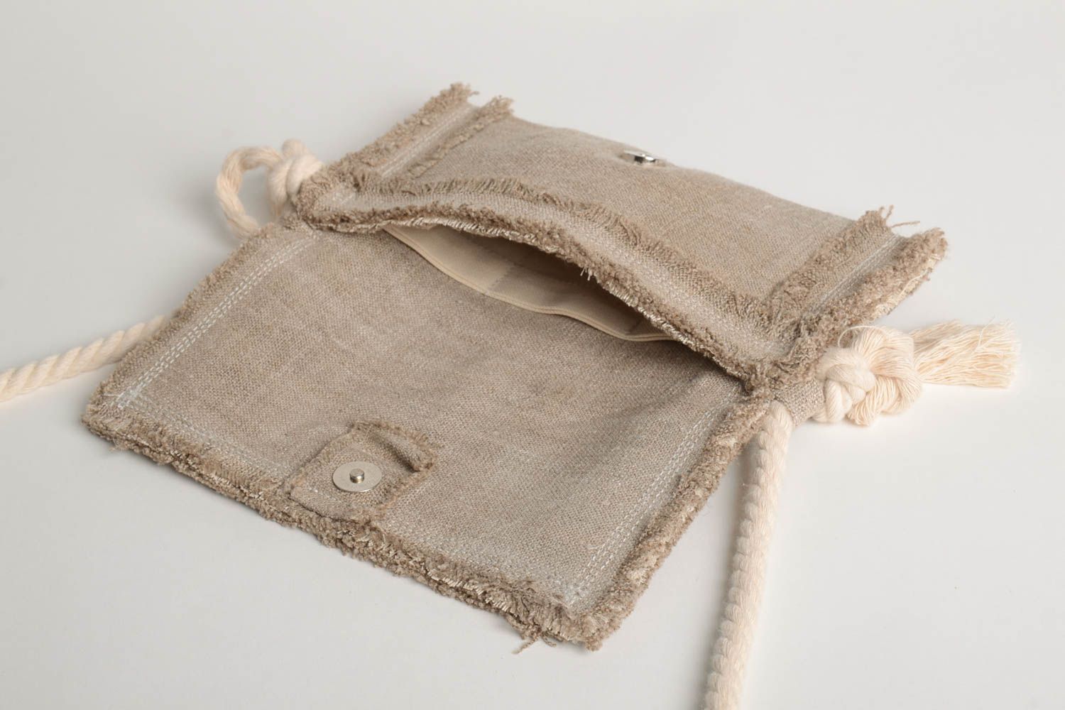 Handmade linen purses stylish accessories women bags designer handbags photo 4