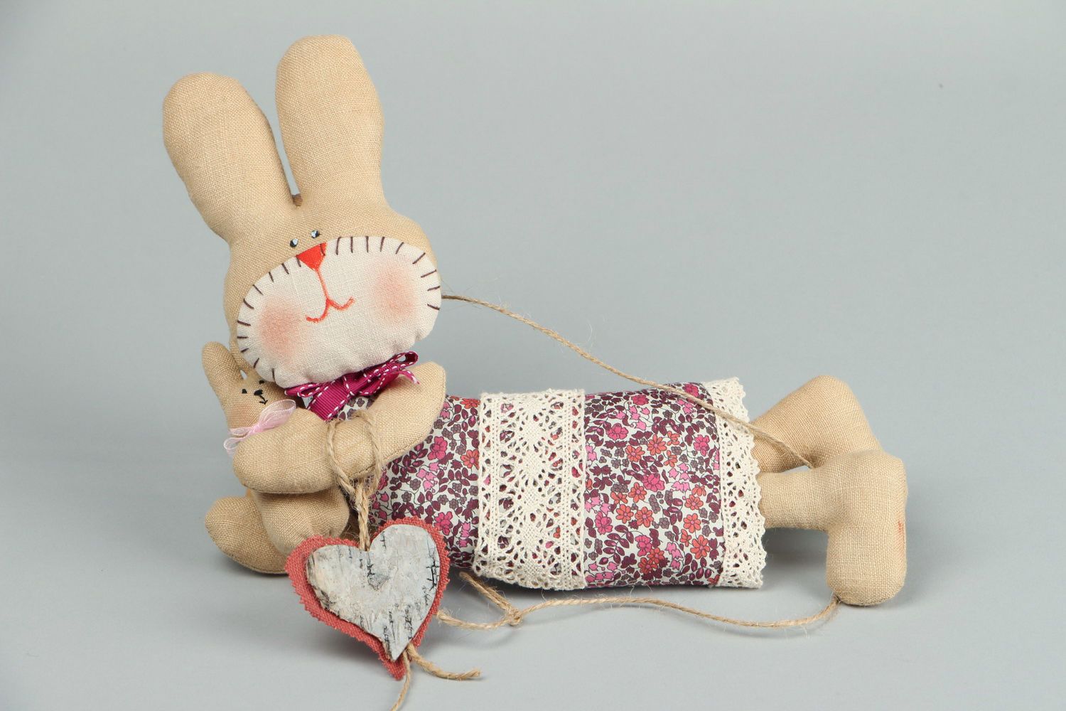 Soft toy Flying hare photo 3