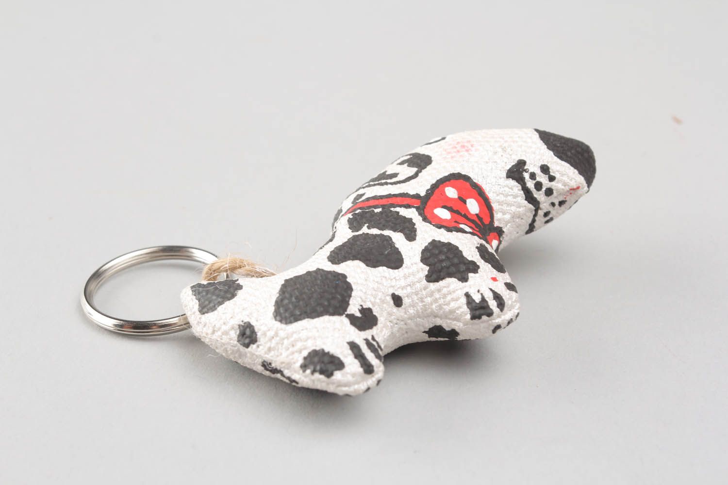 Beautiful soft keychain Dalmatian photo 3