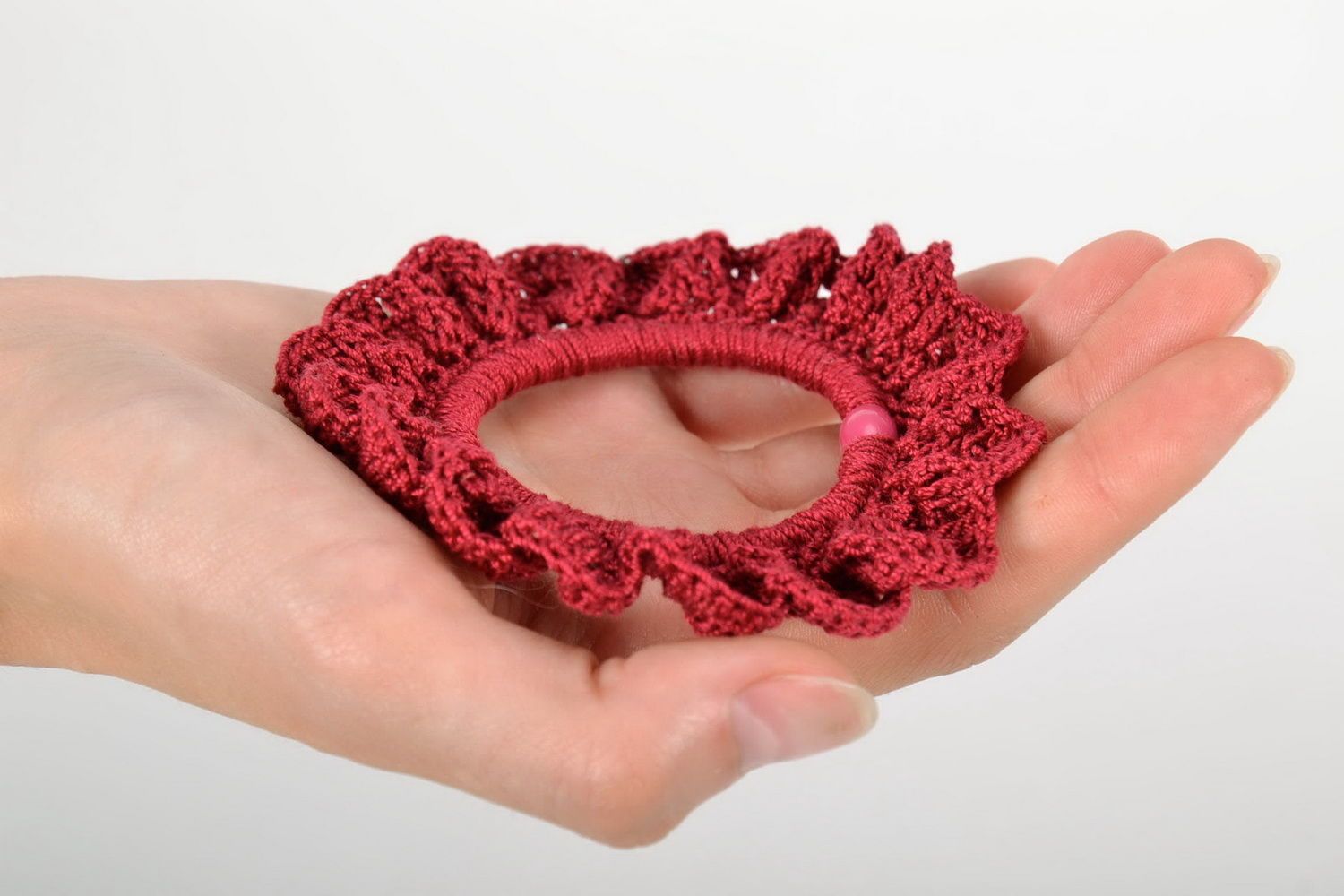 Knitted Scrunchy  photo 5