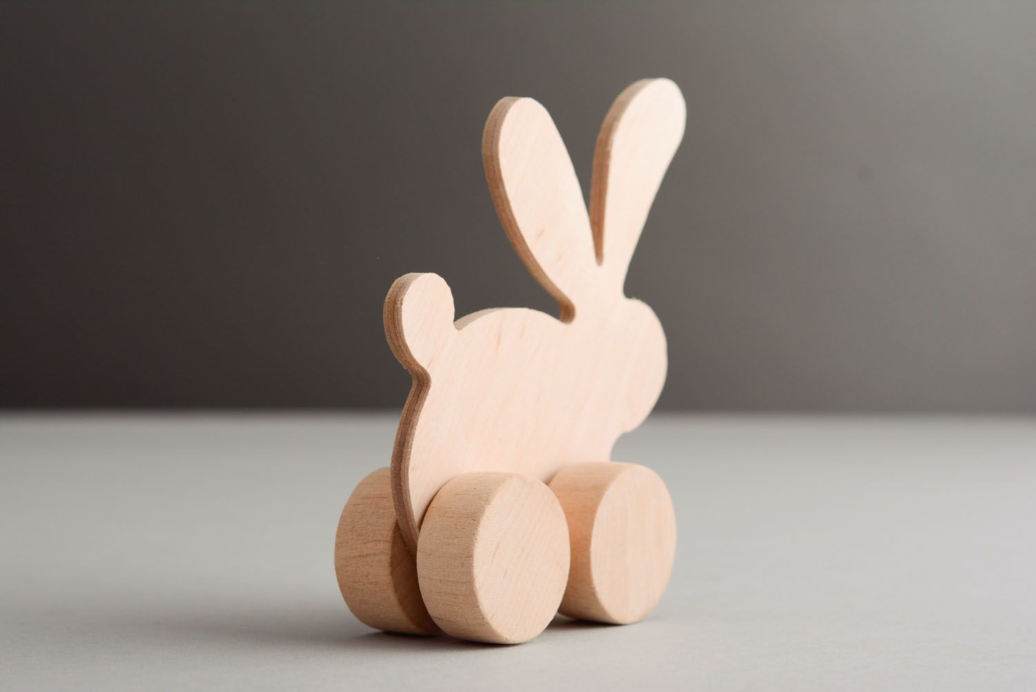 Wooden toy for painting Hare photo 4