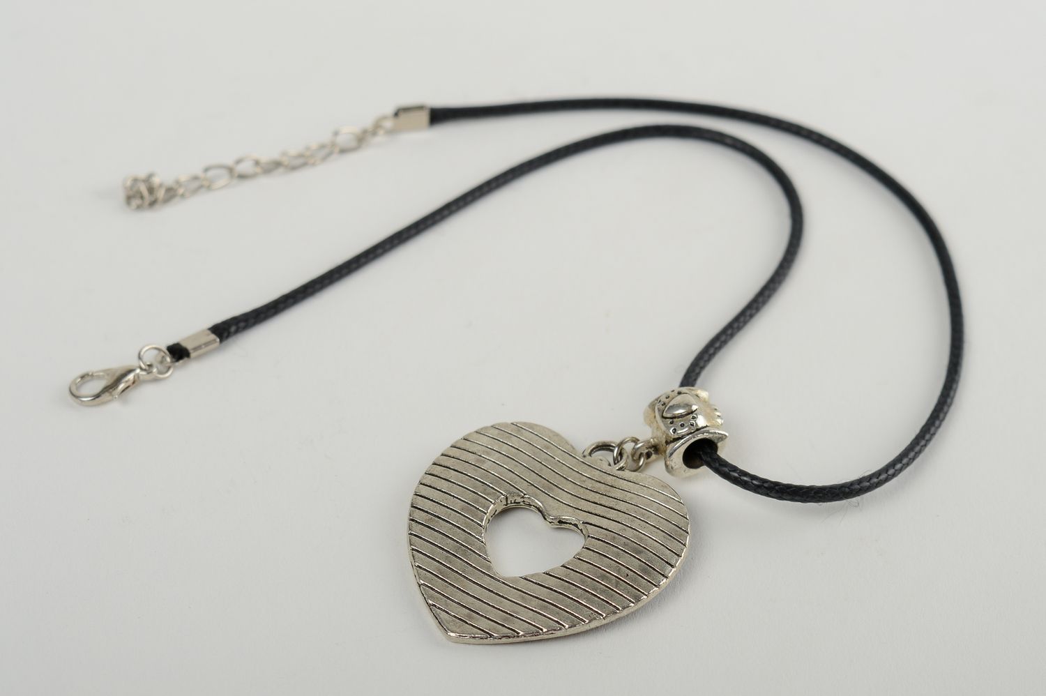 Handmade heart pendant women metal pendant fashion jewelry gift for girls photo 4
