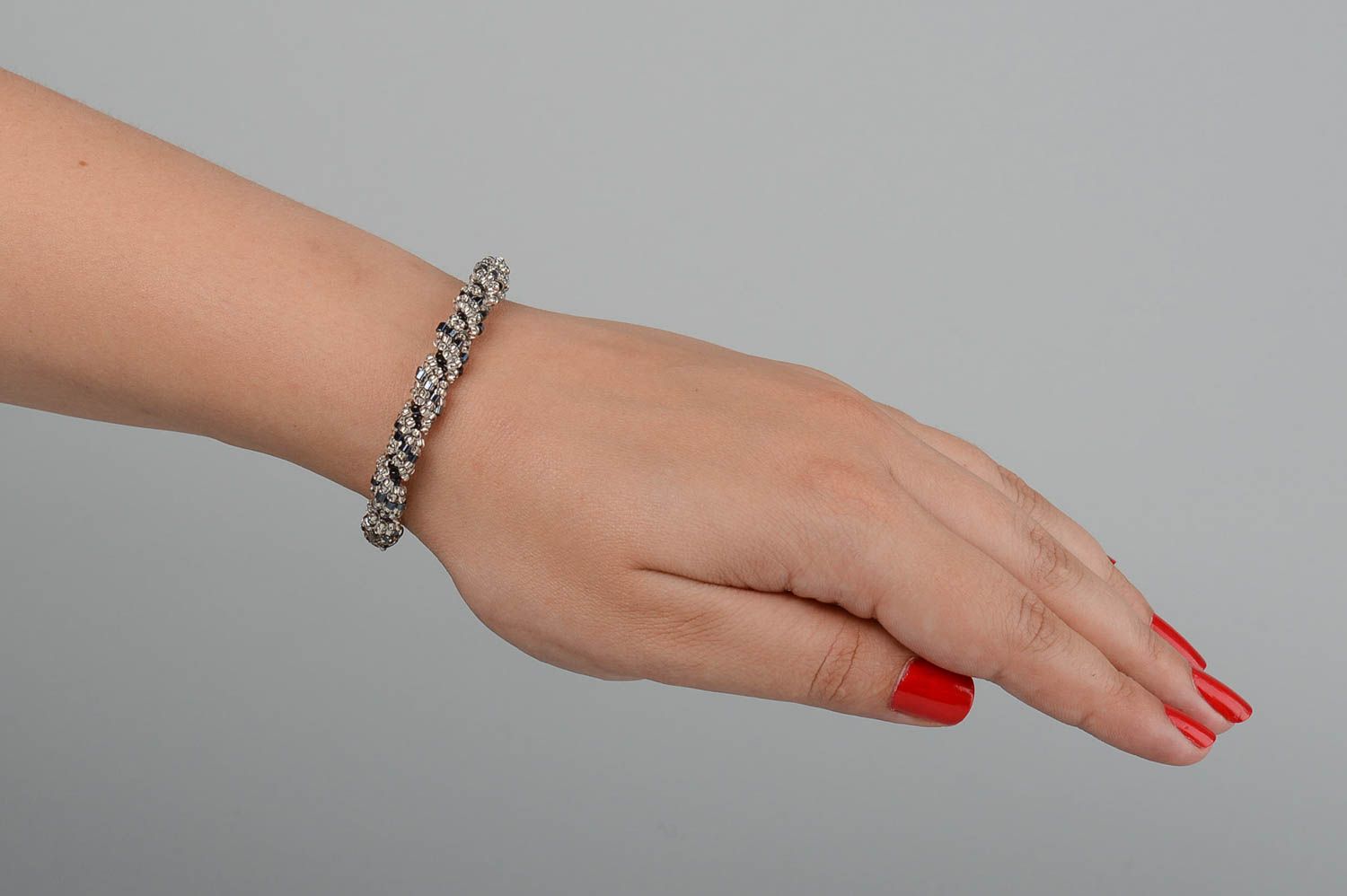 Seed bead bracelet handmade designer bracelets fashion jewelry exclusive jewelry photo 5