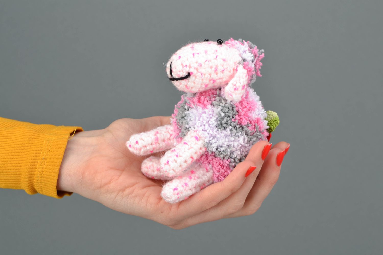 Crochet toy Small Sheep photo 2