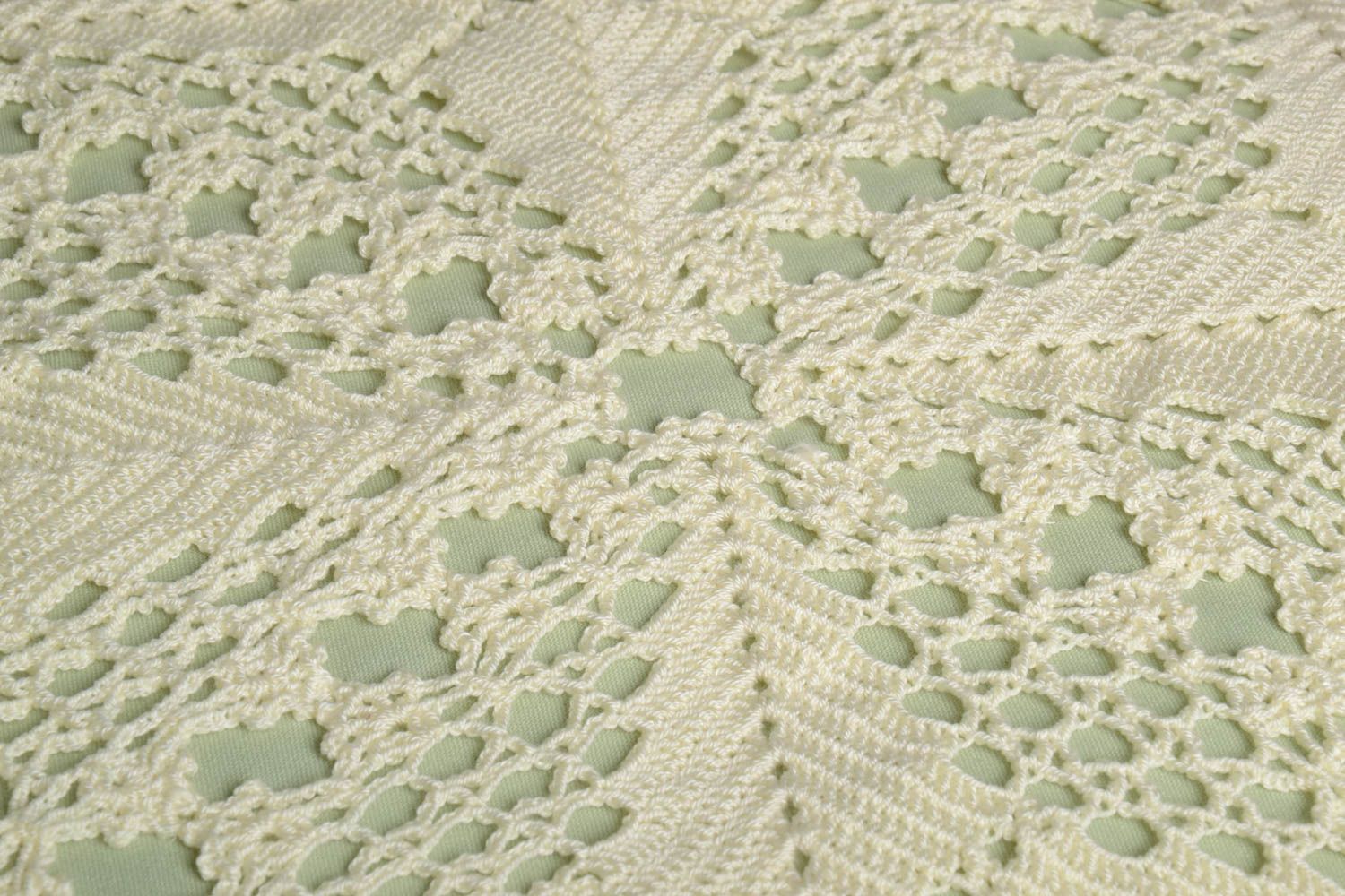 Декоративная наволочка хэнд мэйд мятная необычный подарок текстильный декор фото 5