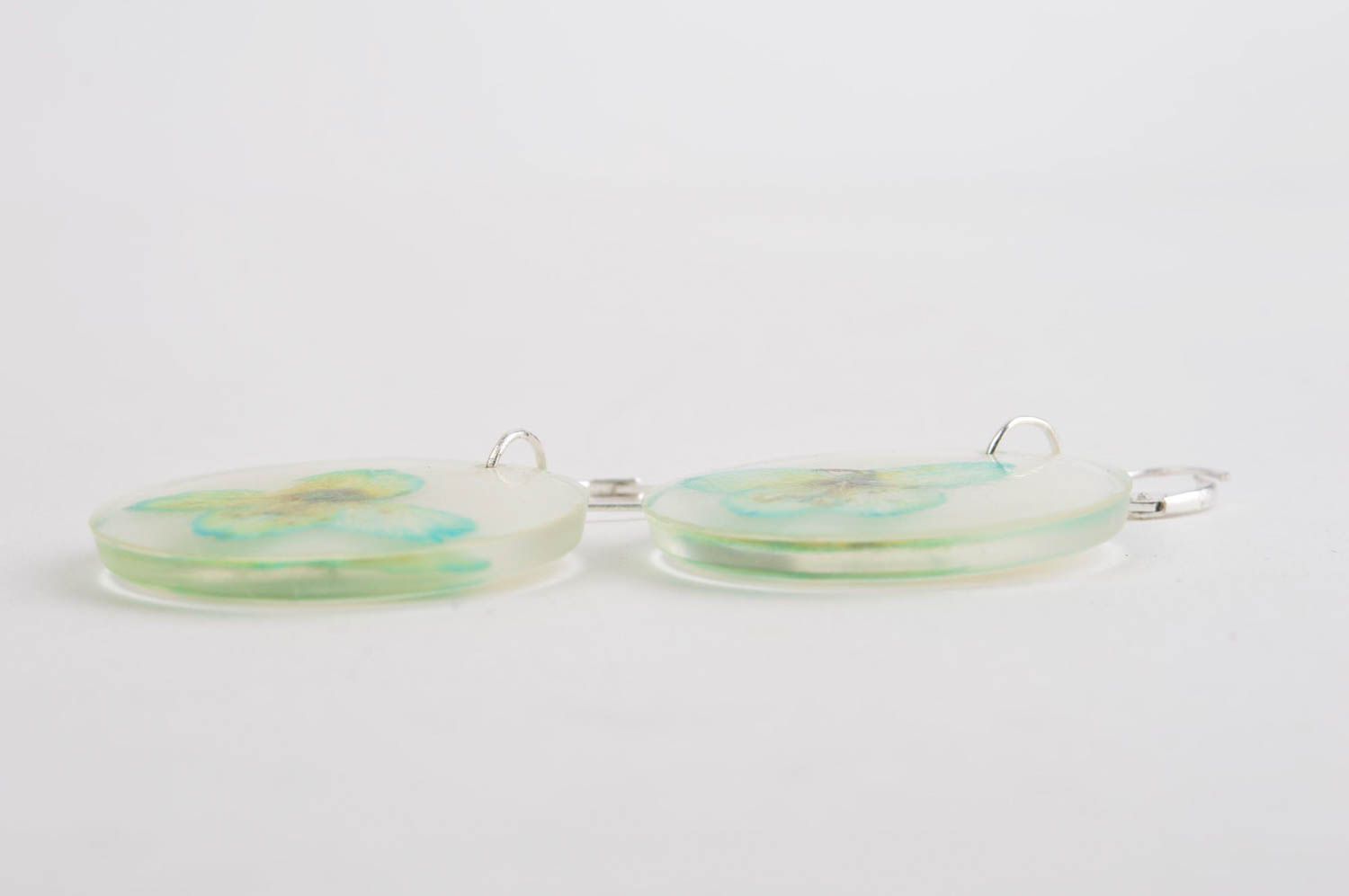 Homemade botanical earrings cute earrings designer accessories gifts for girls photo 3