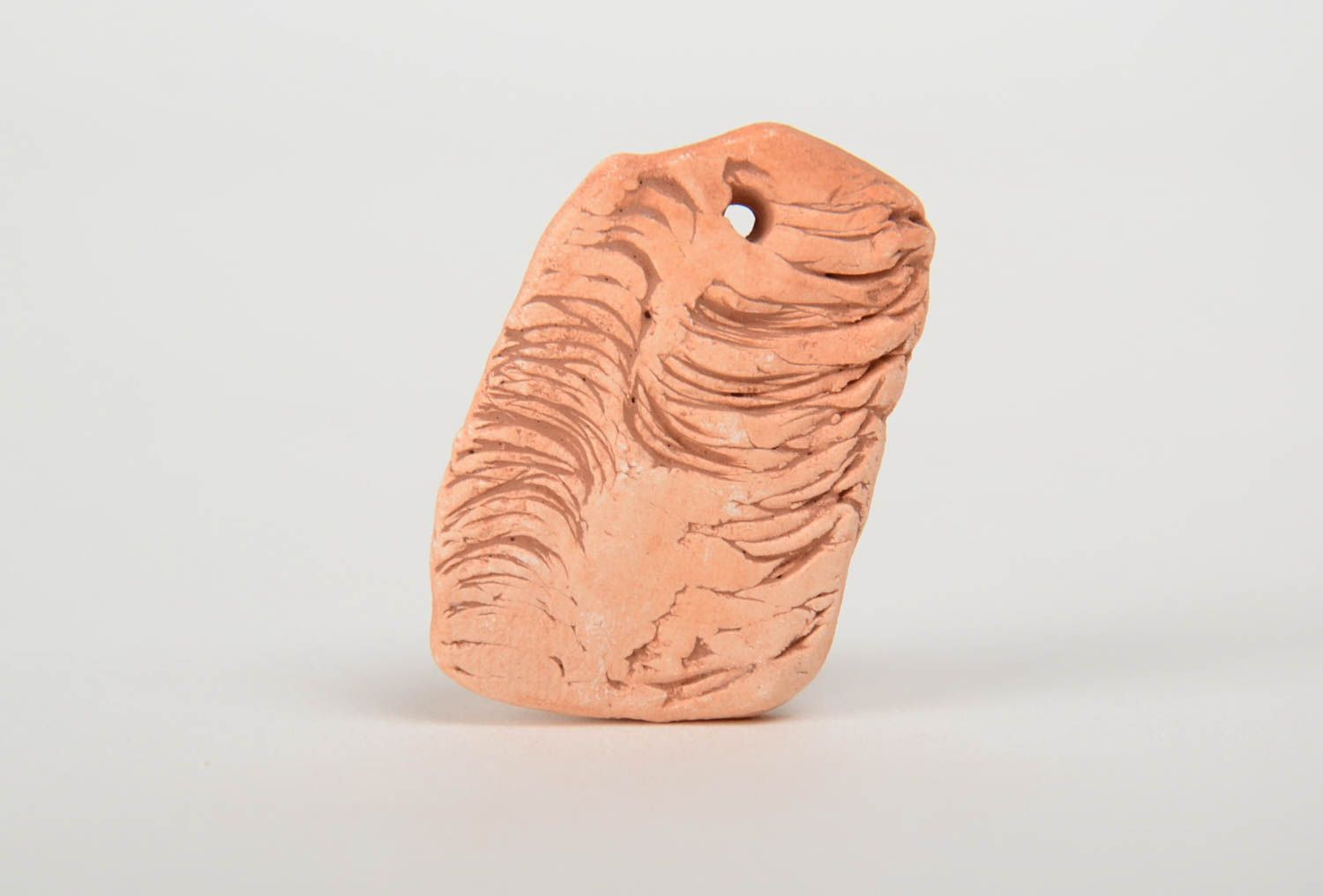 Beautiful handmade designer clay blank pendant for painting DIY jewelry photo 2